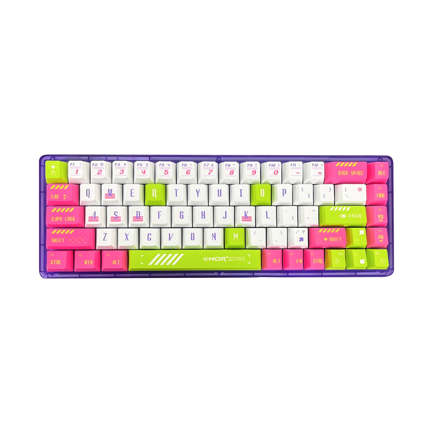 ANEEX EK68F -Key Custom 3D-Printed Tri-Mode Wireless Mechanical Keyboard