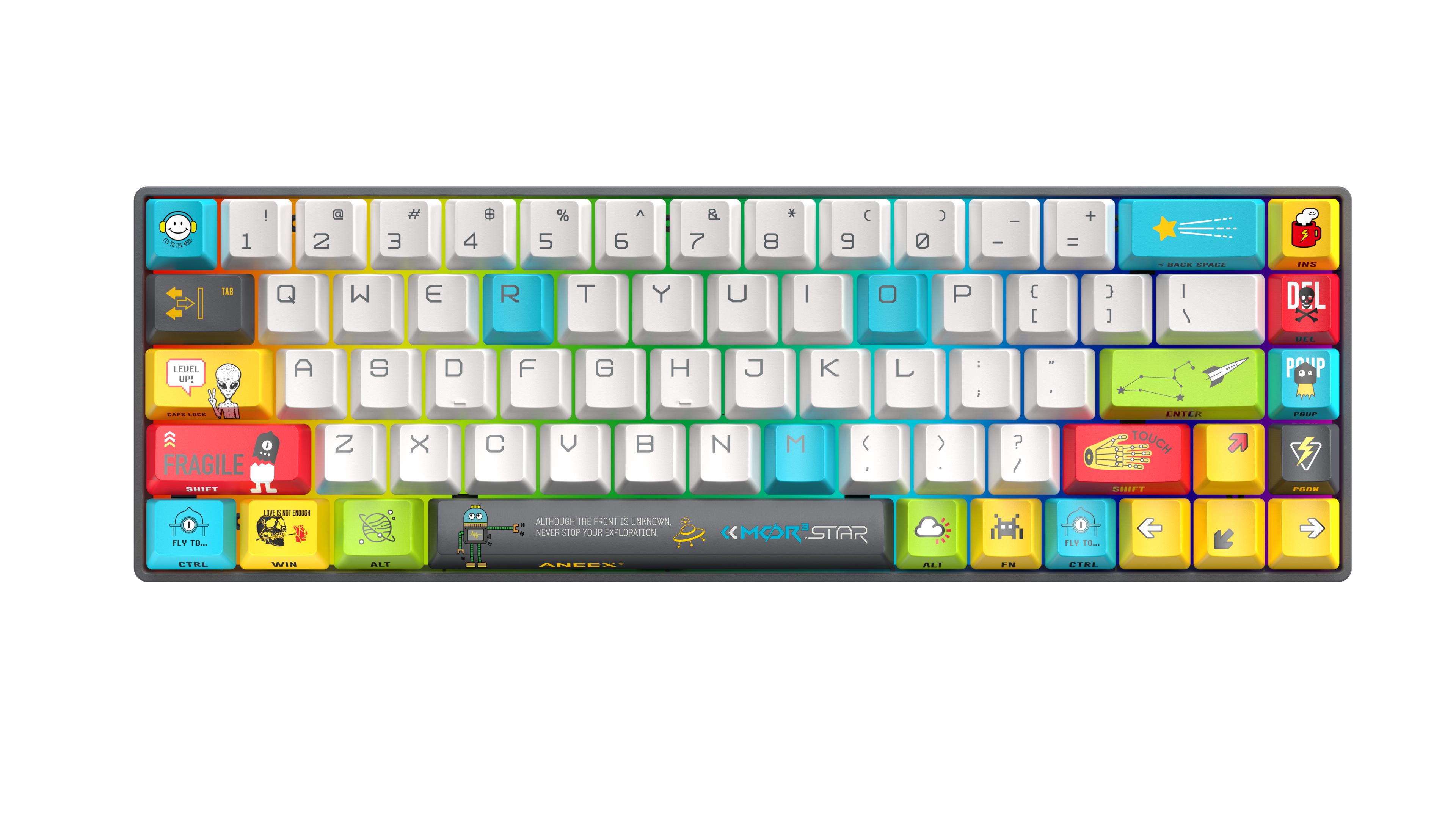 ANEEX K29 65% Hot-Swap Tri-Mode Mechanical Keyboard