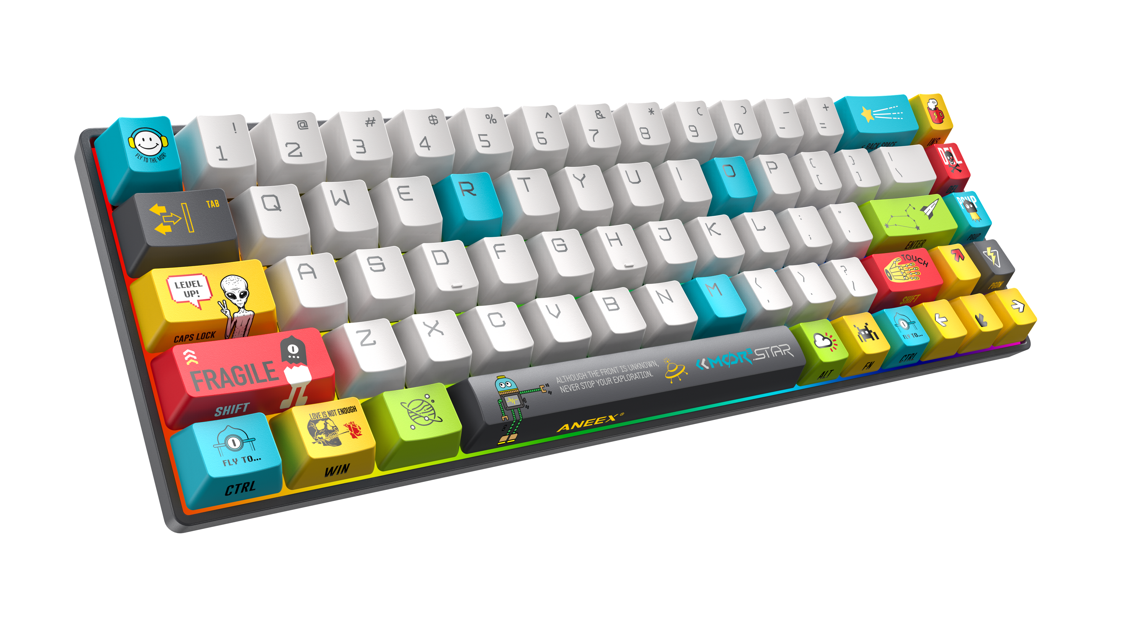 ANEEX K29 65% Hot-Swap Tri-Mode Mechanical Keyboard